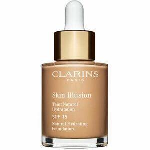 Clarins Skin Illusion Natural Hydrating Foundation rozjasňující hydratační make-up SPF 15 odstín 110N Honey 30 ml obraz
