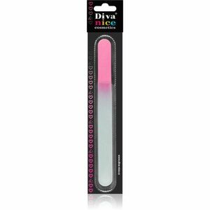 Diva & Nice Cosmetics Accessories skleněný pilník na nehty Pink obraz
