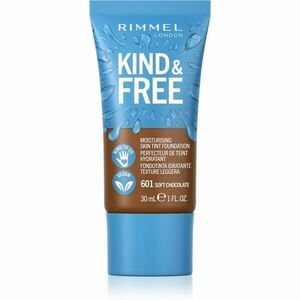Rimmel Kind & Free lehký hydratační make-up odstín 601 Soft Chocolate 30 ml obraz