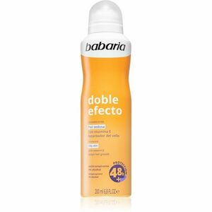 Babaria Deodorant Double Effect antiperspirant ve spreji na zpomalení růstu chloupků 200 ml obraz