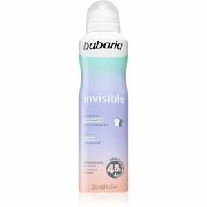 Babaria Deodorant Invisible antiperspirant ve spreji proti bílým a žlutým skvrnám 200 ml obraz