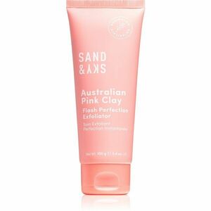 Sand & Sky Australian Pink Clay Flash Perfection Exfoliator čisticí peeling pro stažení pórů a matný vzhled pleti 100 ml obraz