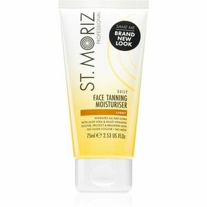 St. Moriz Daily Tanning Face Moisturiser hydratační samoopalovací krém na obličej typ Light 75 ml obraz