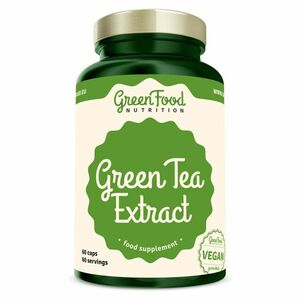 GREENFOOD NUTRITION Green tea extract 60 kapslí obraz