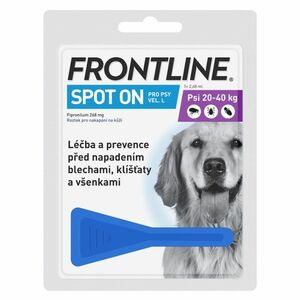 FRONTLINE Spot-on pro psy L 2, 68 ml 1 pipeta obraz