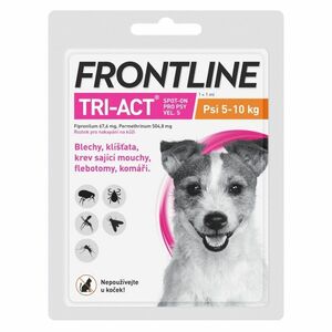 FRONTLINE Tri-Act Spot-on pro psy S 1 ml 1 pipeta obraz