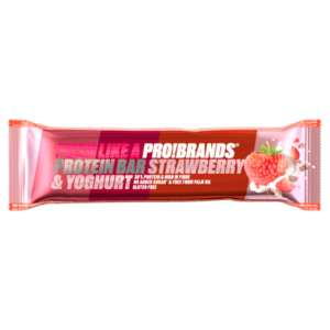 PROBRANDS Protein bar s příchutí jahoda a jogurt 45 g obraz