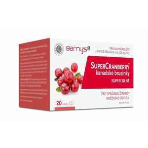 Barny´s SuperCranberry kanadské brusinky 20 kapslí obraz
