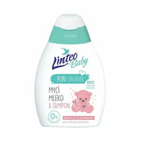 Linteo Baby Dětské mycí mléko a šampon s BIO měsíčkem lékařským 250 ml obraz