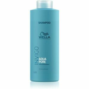 Wella Professionals Invigo Aqua Pure hloubkově čisticí šampon 1000 ml obraz