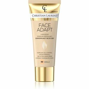 Christian Laurent Face Adapt hydratační make-up s vyhlazujícím účinkem odstín 02 Vanilla 30 ml obraz