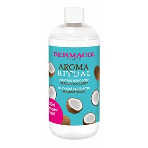 Dermacol - Náhradní náplň pro tekuté mýdlo - brazilský kokos - 500 ml obraz