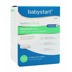 Babystart Fertilman Plus vitamíny pro muže s L-karnitinem tbl. 120 obraz