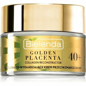 Bielenda Golden Placenta Collagen Reconstructor hydratační a vyhlazující pleťový krém 40+ 50 ml obraz