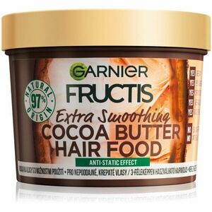Garnier Fructis Cocoa Butter Hair Food vyživující maska na vlasy s kakaovým máslem 390 ml obraz