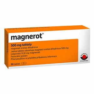MAGNEROT 500 mg 50 tablet obraz