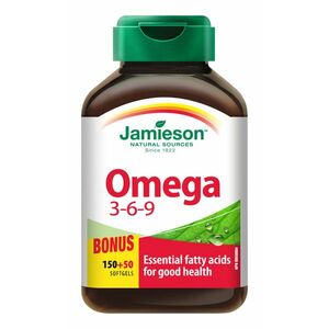 Jamieson Omega 3-6-9 1200 mg 150+50 tobolek obraz