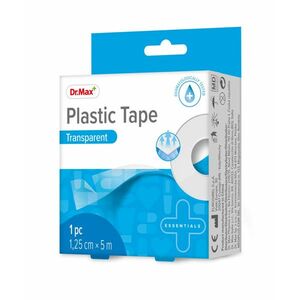 Dr. Max Plastic Tape Transparent 1, 25cm x 5m 1 ks obraz