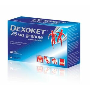 Dexoket DEXOKET 25 mg granule 10 sáčků obraz