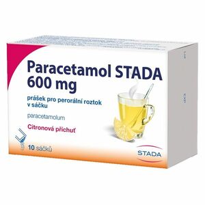 PARACETAMOL STADA 600 mg hot drink 10 sáčků obraz