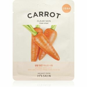 It´s Skin The Fresh Mask Carrot plátýnková maska s čisticím efektem 19 g obraz
