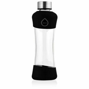 Equa Active skleněná láhev na vodu Black 550 ml obraz