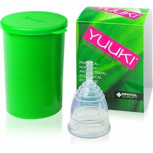 Yuuki Soft 1 + kelímek menstruační kalíšek velikost large (⌀ 46 mm, 24 ml) 1 ks obraz