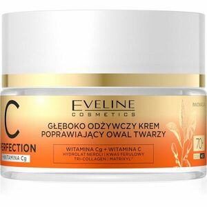 Eveline Cosmetics C Perfection intenzivně vyživující krém s vitaminem C 70+ 50 ml obraz