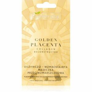 Bielenda Golden Placenta Collagen Reconstructor krémová maska redukující projevy stárnutí 8 g obraz
