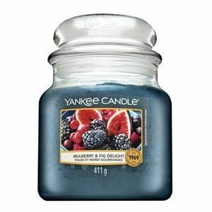 Yankee Candle Mulberry & Fig Delight vonná svíčka 411 g obraz
