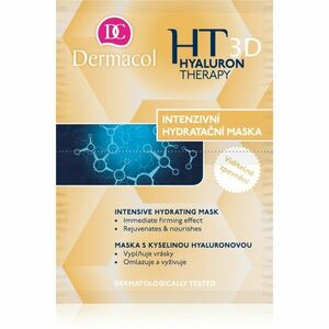 Dermacol Hyaluron Therapy 3D intenzivní hydratační maska s kyselinou hyaluronovou 16 g obraz