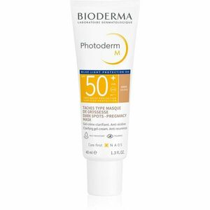 Bioderma Photoderm M ochranný tónovací krém proti pigmentovým skvrnám SPF 50+ odstín Golden 40 ml obraz
