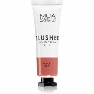 MUA Makeup Academy Blushed Liquid Blusher tekutá tvářenka odstín Rouge Noir 10 ml obraz