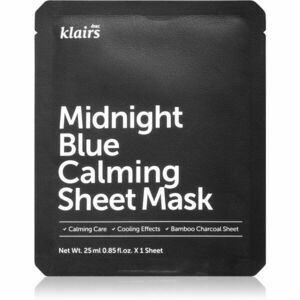 Klairs Midnight Blue Calming Sheet Mask zklidňující plátýnková maska 25 ml obraz