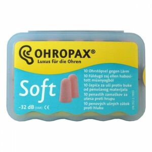 Ohropax SOFT Chrániče sluchu 10 ks obraz