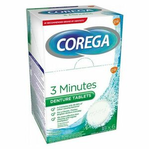 COREGA Tabs 3 minutes daily cleanser 108ks obraz