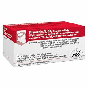 SILYMARIN AL 50 mg 100 tablet obraz
