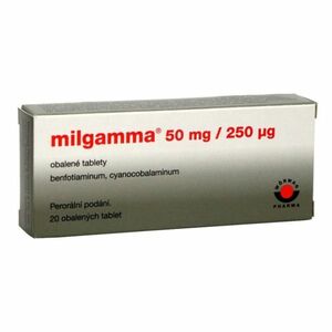 MILGAMMA 20 obalených tablet obraz