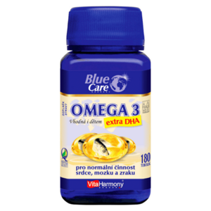 VITAHARMONY Omega 3 extra DHA - vhodná i dětem 180 tobolek obraz
