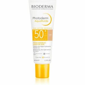 Bioderma Photoderm Aquafluid ochranný tónovaný fluid na obličej SPF 50+ odstín Light 40 ml obraz