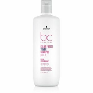 Schwarzkopf Professional BC Bonacure Color Freeze Silver stříbrný šampon pro blond a melírované vlasy 1000 ml obraz