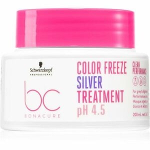 Schwarzkopf Professional BC Bonacure Color Freeze Silver maska neutralizující žluté tóny 200 ml obraz