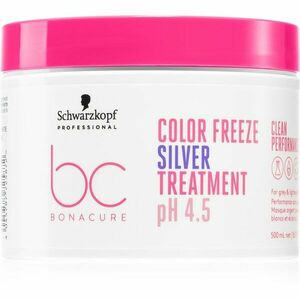 Schwarzkopf Professional BC Bonacure Color Freeze Silver maska neutralizující žluté tóny 500 ml obraz