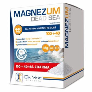 DA VINCI ACADEMIA Magnezum Dead Sea 100 + 40 tablet ZDARMA obraz