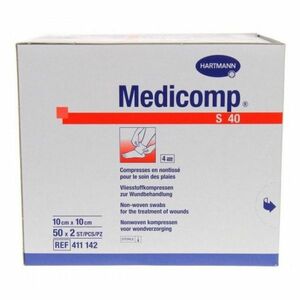Kompres Medicomp nester.10x10cm/100ks 4218251 obraz