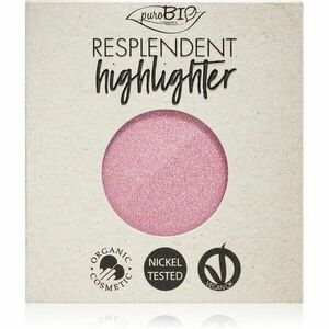 puroBIO Cosmetics Resplendent Highlighter krémový rozjasňovač náhradní náplň odstín 02 Pink 9 g obraz