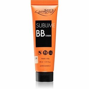 puroBIO Cosmetics Sublime BB Cream hydratační BB krém odstín 04 30 ml obraz