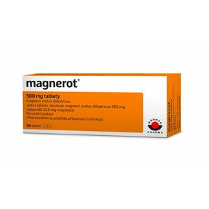Magnerot 500 mg 50 tablet obraz