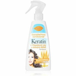 Bione Cosmetics Keratin + Obilné klíčky bezoplachový kondicionér ve spreji 260 ml obraz