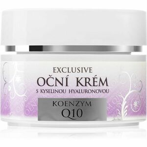 Bione Cosmetics Exclusive Q10 oční krém s kyselinou hyaluronovou 51 ml obraz